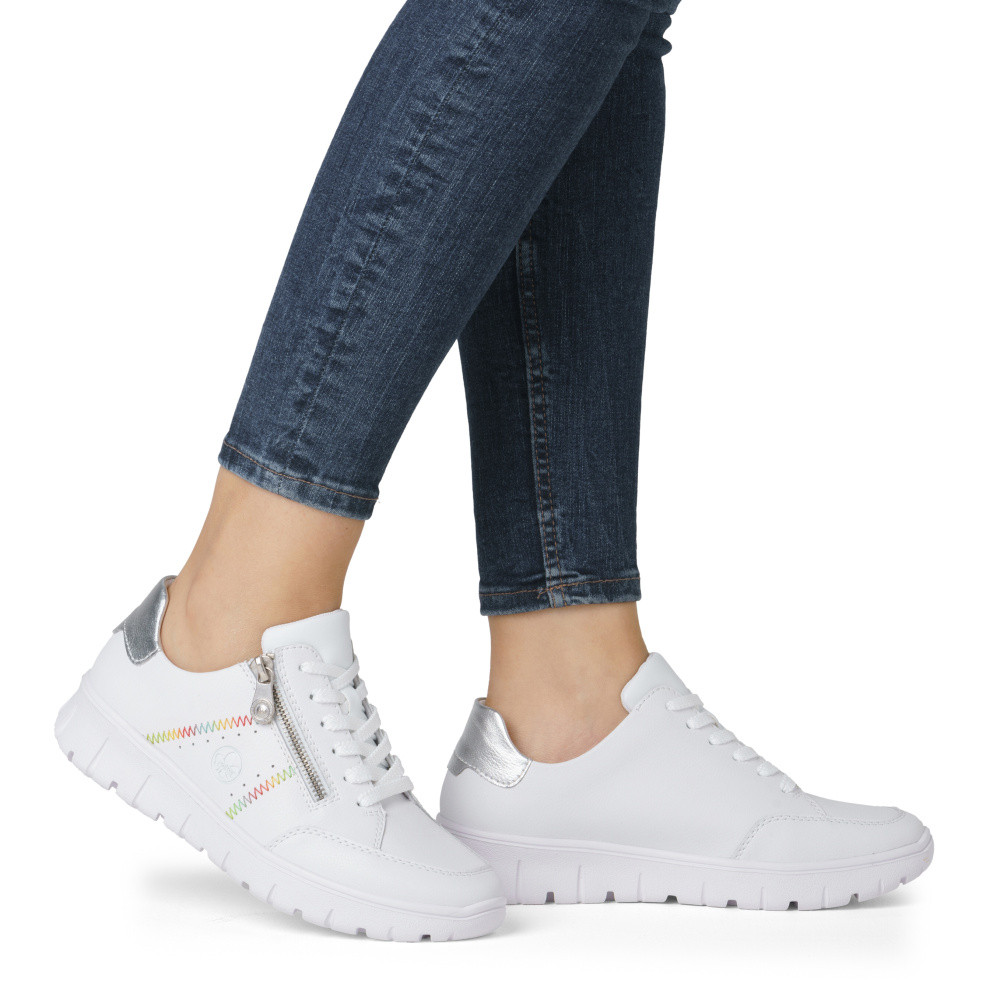 detail Dámske tenisky RIEKER N1313-80 biela S5