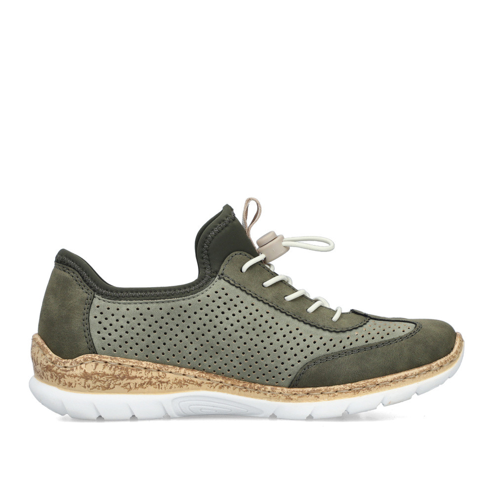 detail Dámske tenisky RIEKER N4245-54 zelená S5