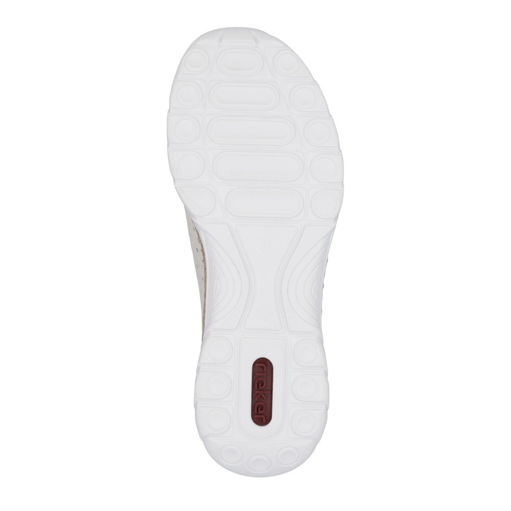 detail Dámské polobotky RIEKER N42V3-60 béžová S6