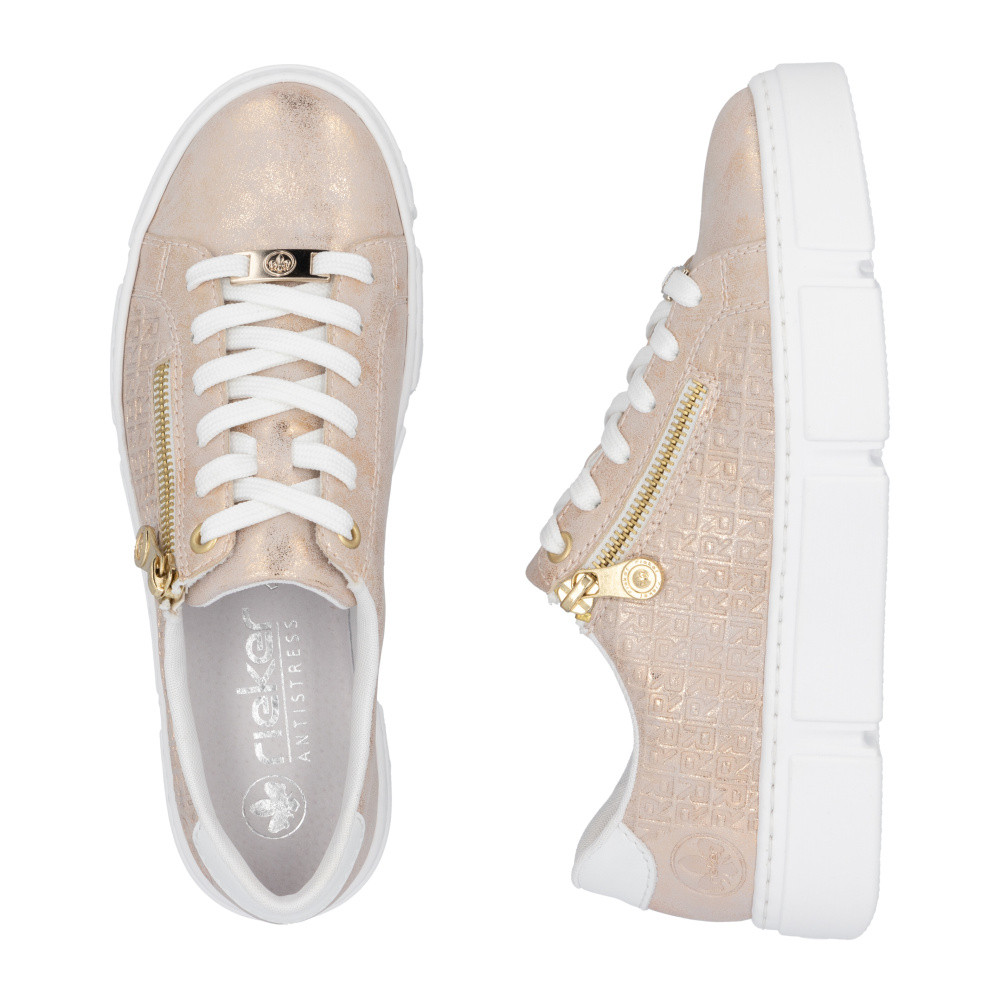 detail Dámske tenisky RIEKER N5917-90 ružová S5