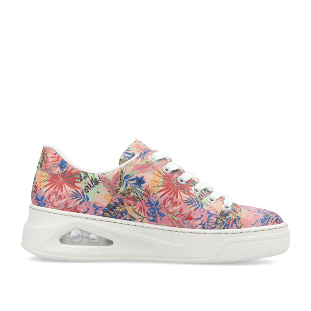 detail Dámské tenisky RIEKER N6401-90 růžová S5