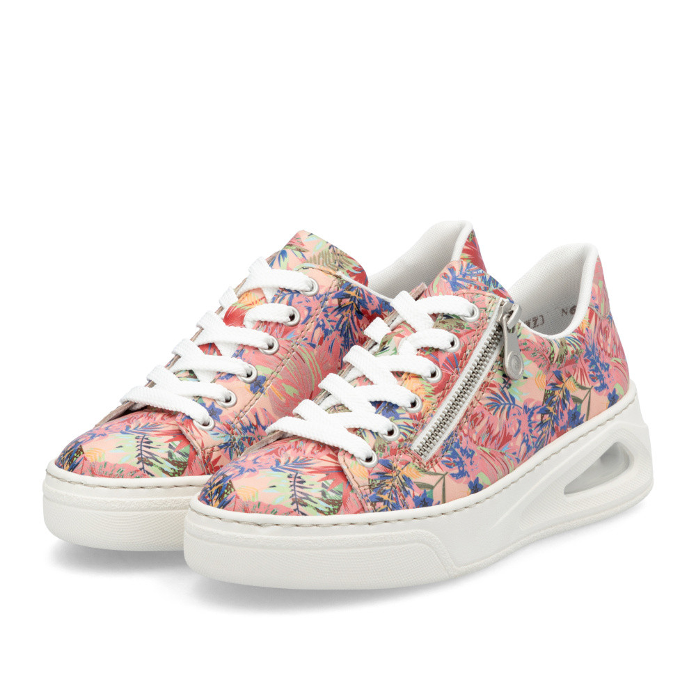 detail Dámské tenisky RIEKER N6401-90 růžová S5