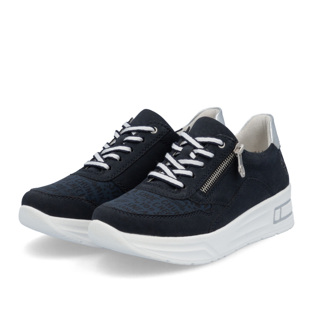 detail Dámské tenisky RIEKER N8114-14 modrá S5