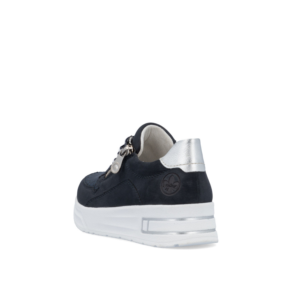 detail Dámské tenisky RIEKER N8114-14 modrá S5