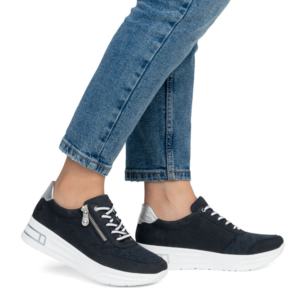 detail Dámské tenisky RIEKER N8114-14 modrá S5