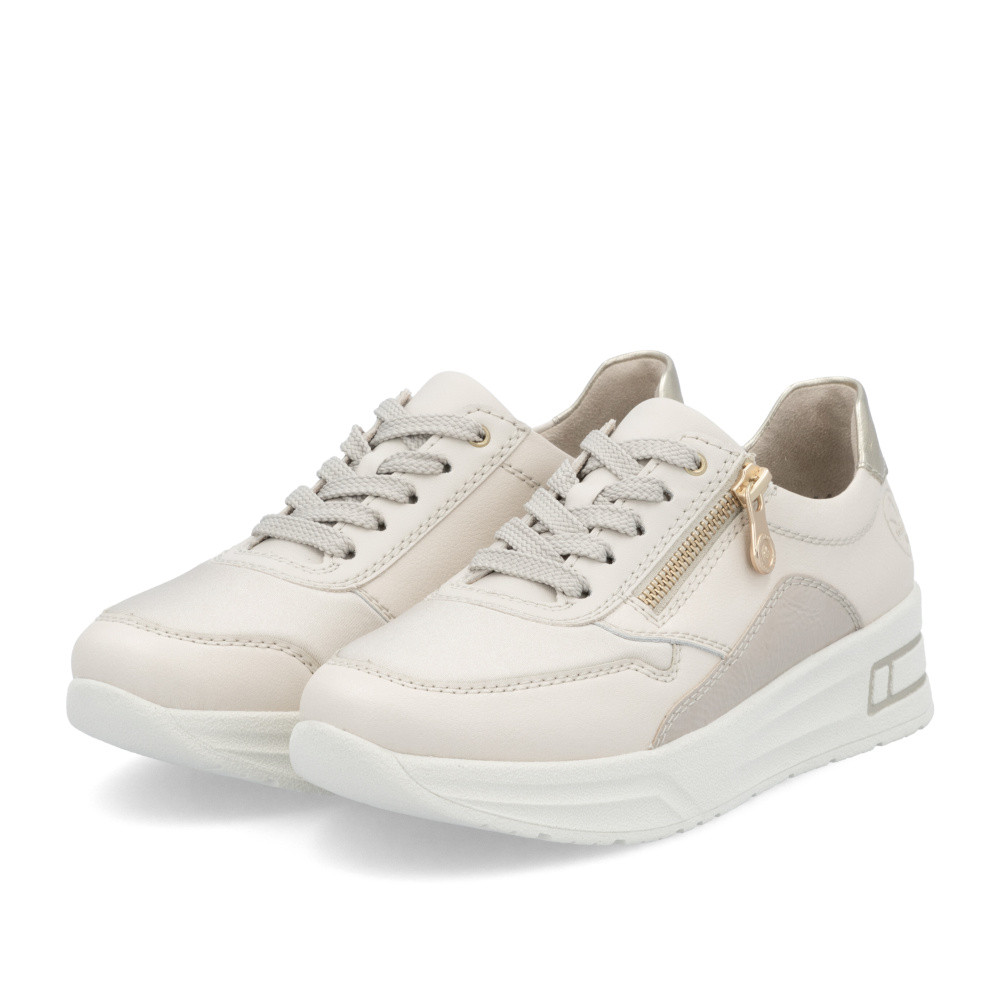 detail Dámské tenisky RIEKER N8114-60 béžová S5