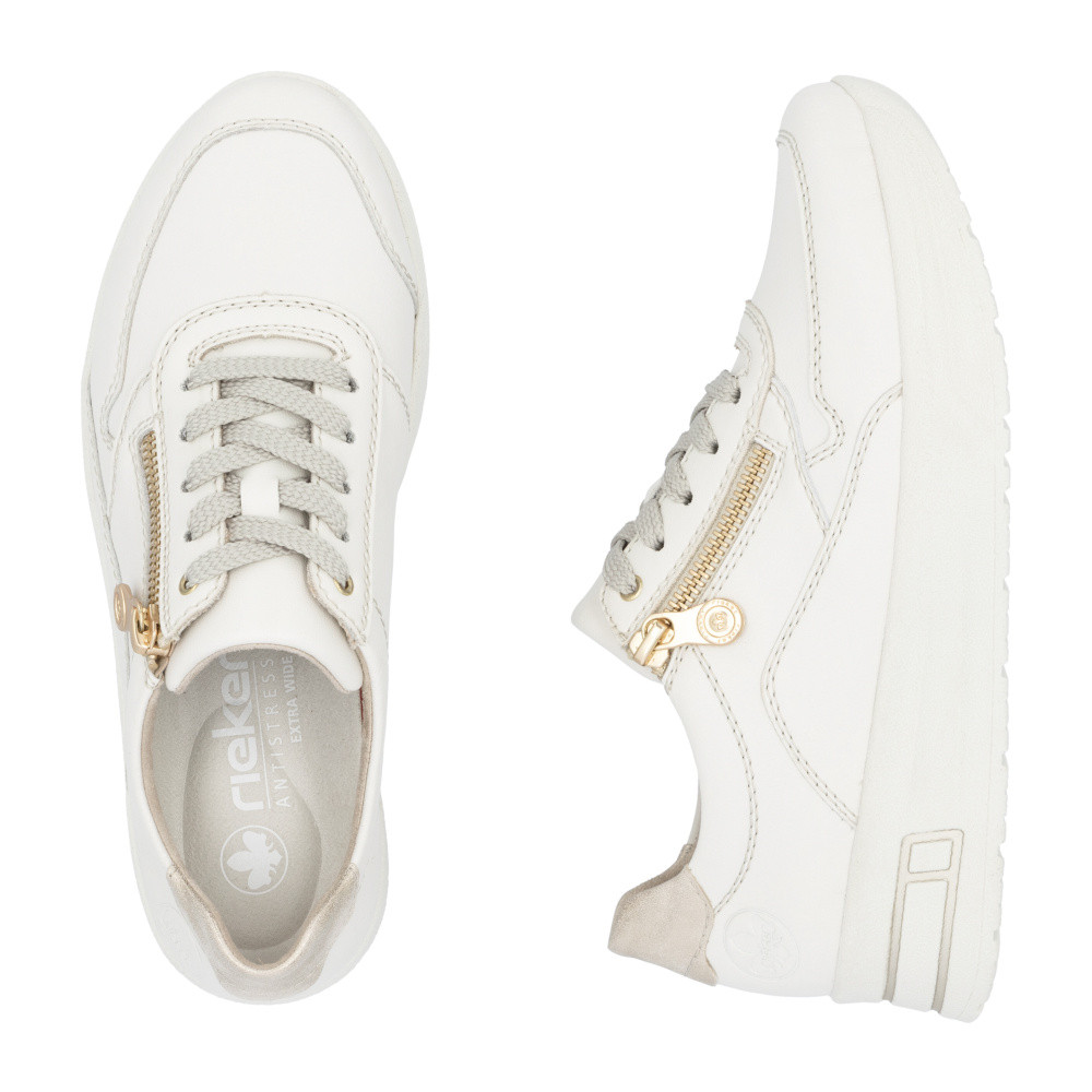 detail Dámské tenisky RIEKER N8114-80 béžová S5