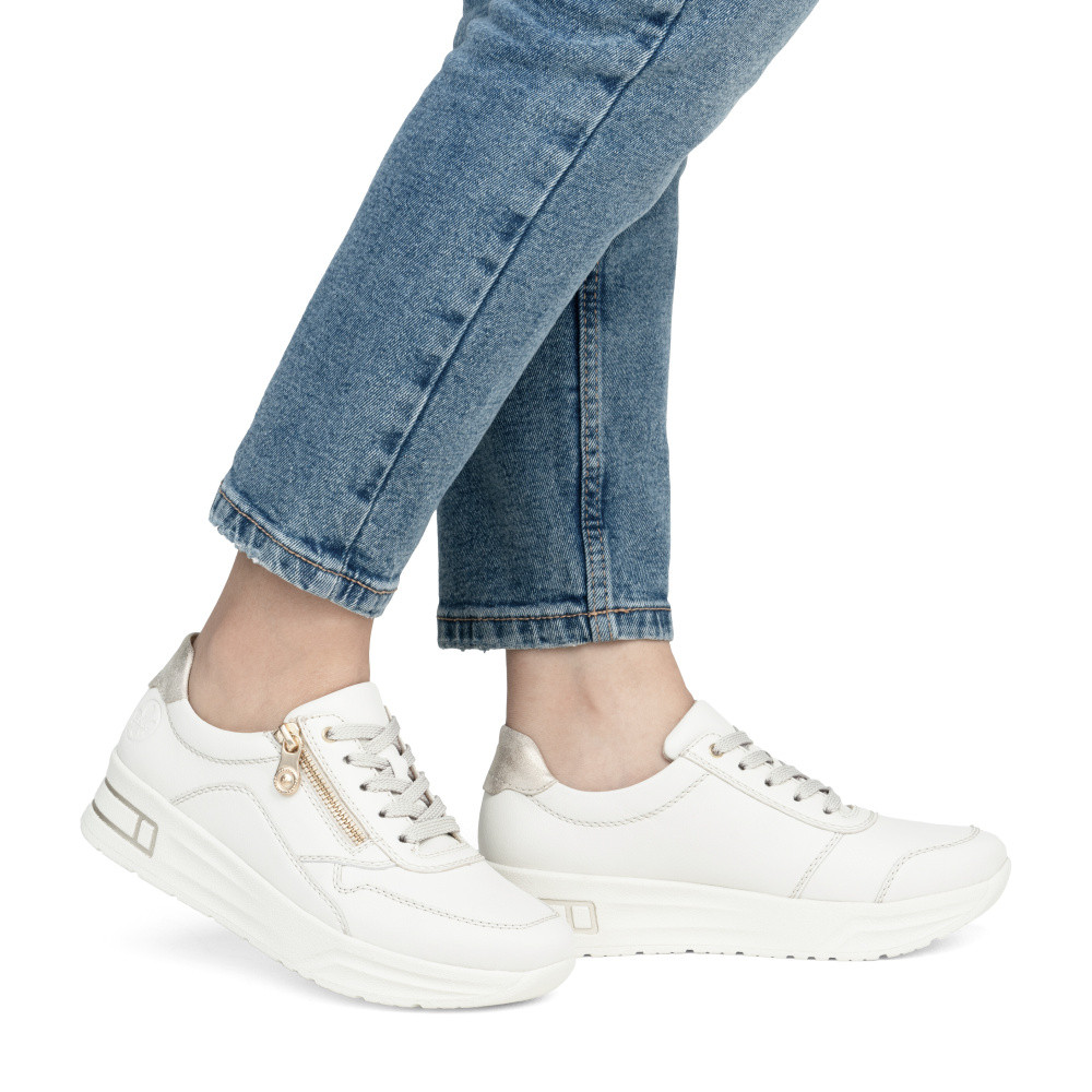 detail Dámské tenisky RIEKER N8114-80 béžová S5