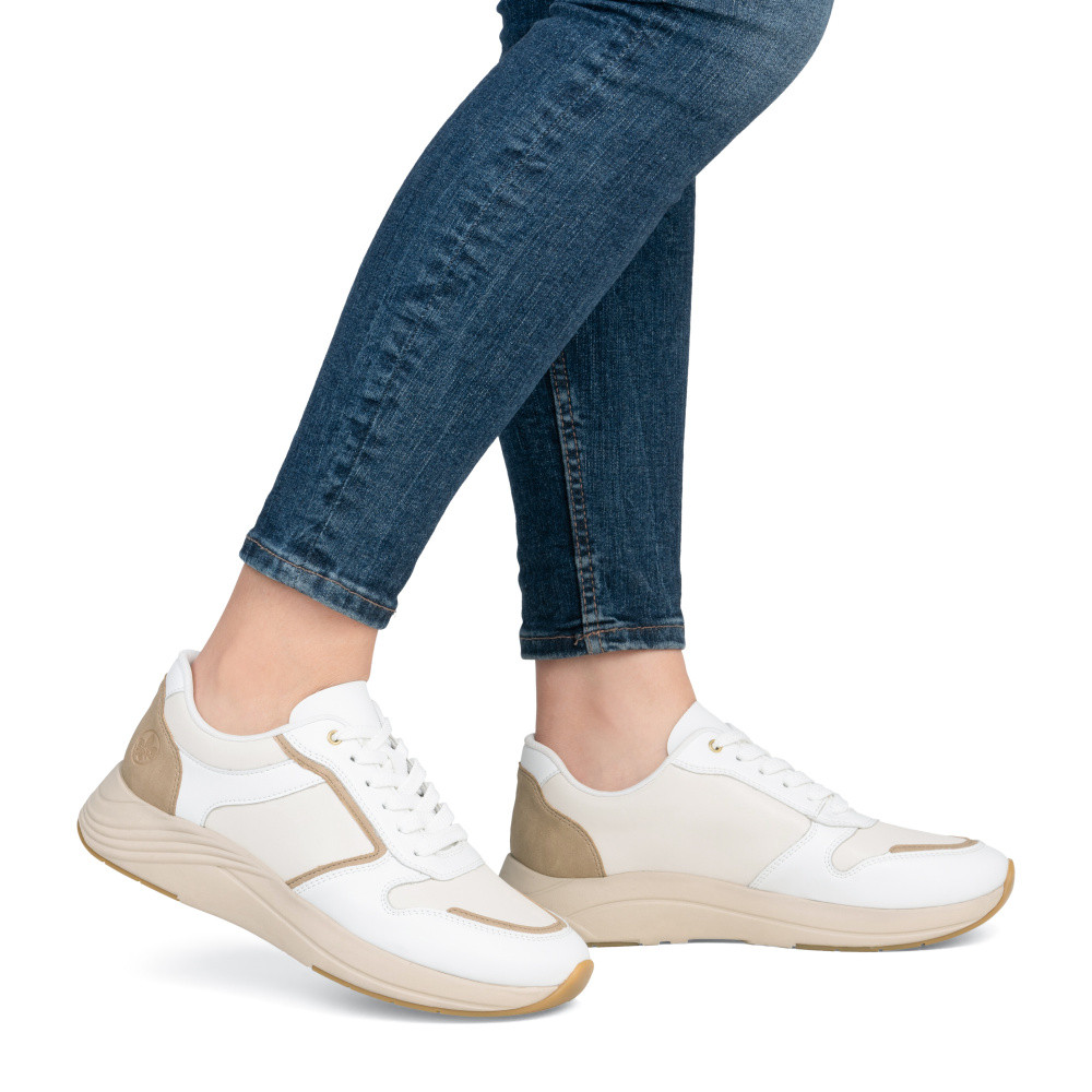 detail Dámske tenisky RIEKER N8501-60 béžová S5