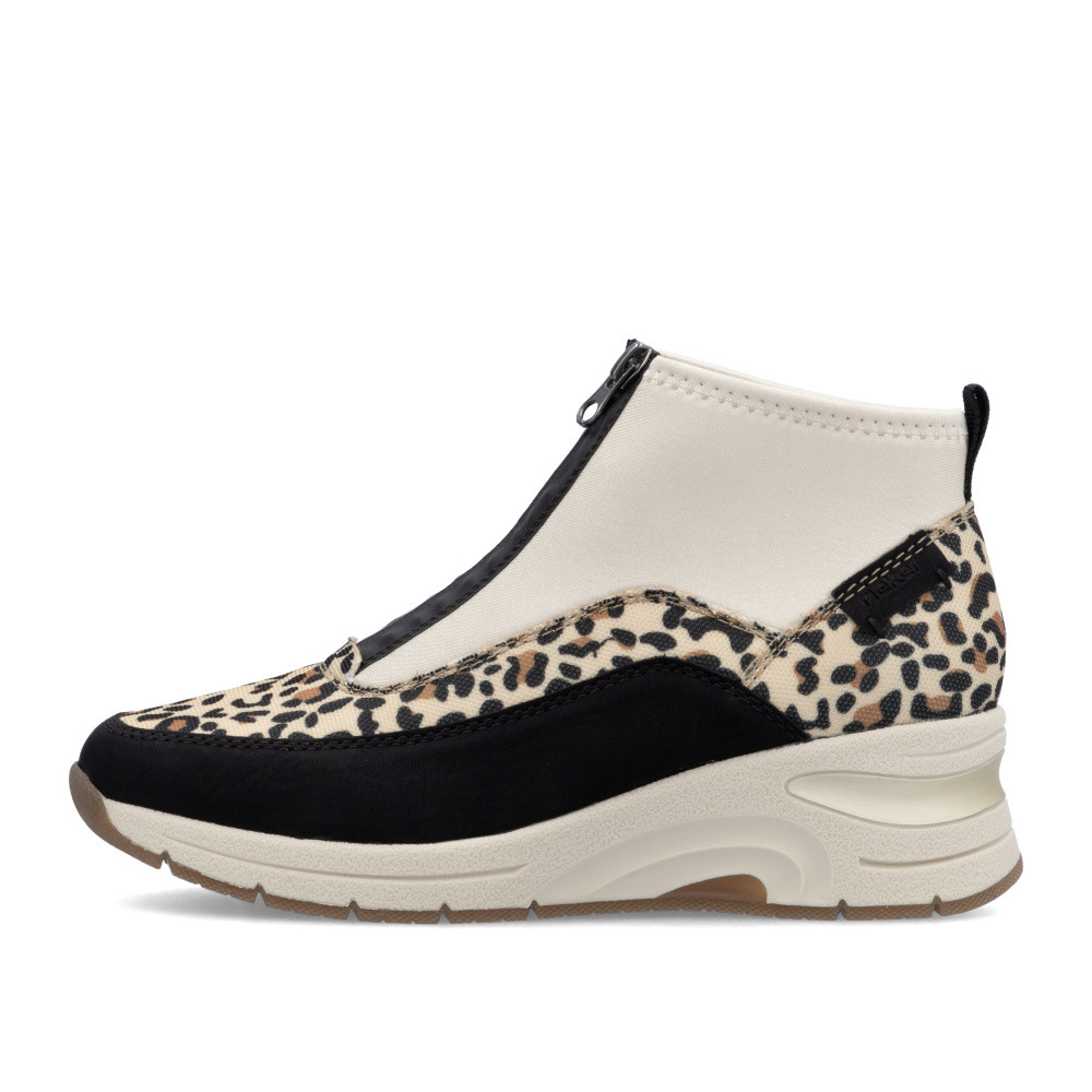 detail Dámské tenisky RIEKER N9362-90 béžová S5