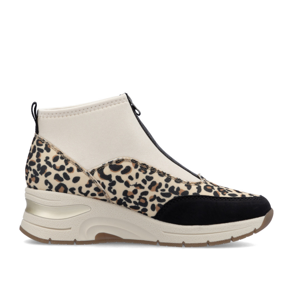 detail Dámské tenisky RIEKER N9362-90 béžová S5