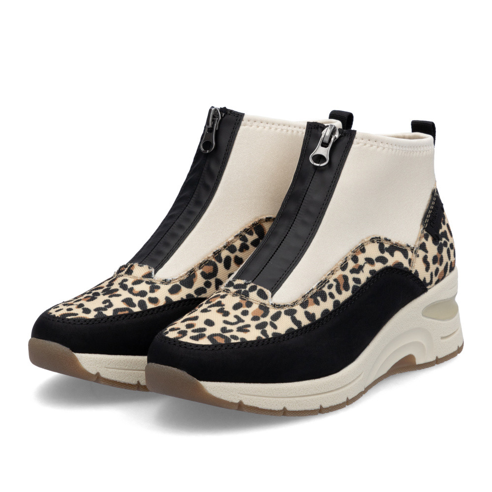 detail Dámské tenisky RIEKER N9362-90 béžová S5