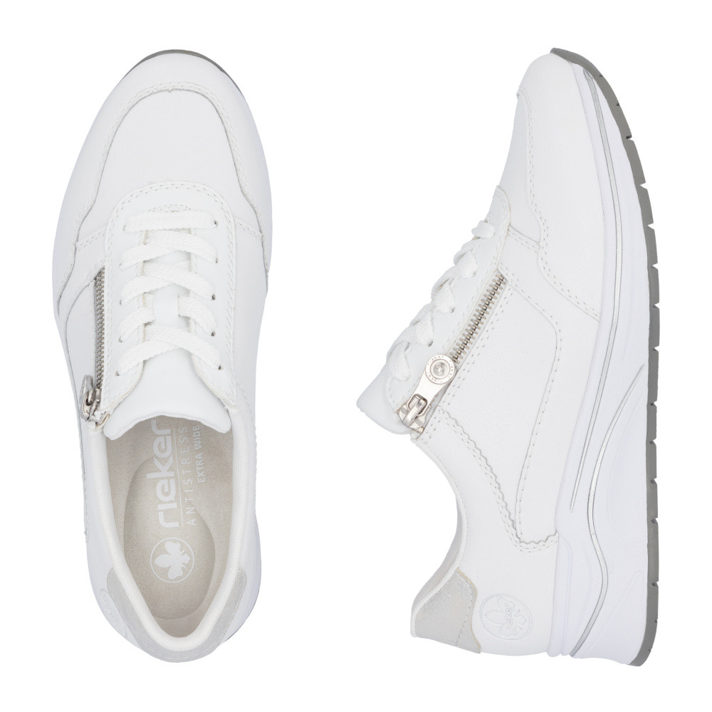 detail Dámské tenisky RIEKER N9501-80 bílá S5