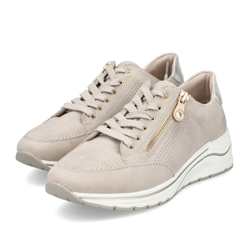 detail Dámské tenisky RIEKER N9517-62 béžová S5