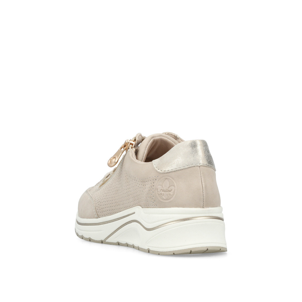 detail Dámské tenisky RIEKER N9517-62 béžová S5