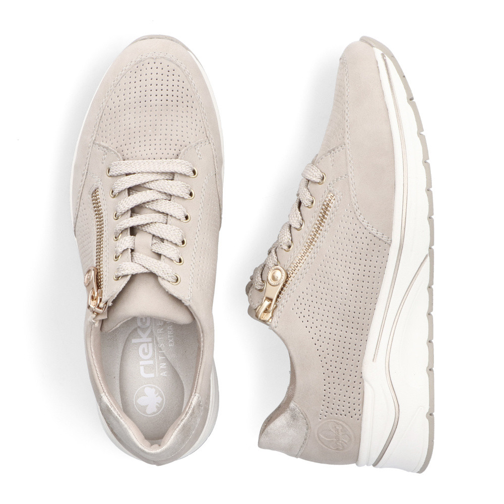 detail Dámské tenisky RIEKER N9517-62 béžová S5