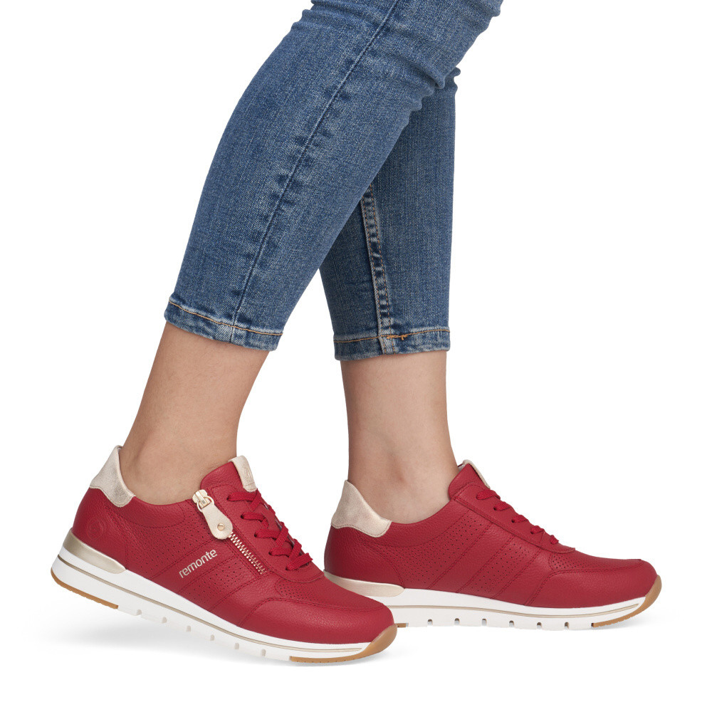 detail Dámske tenisky REMONTE R6705-33 červená S5