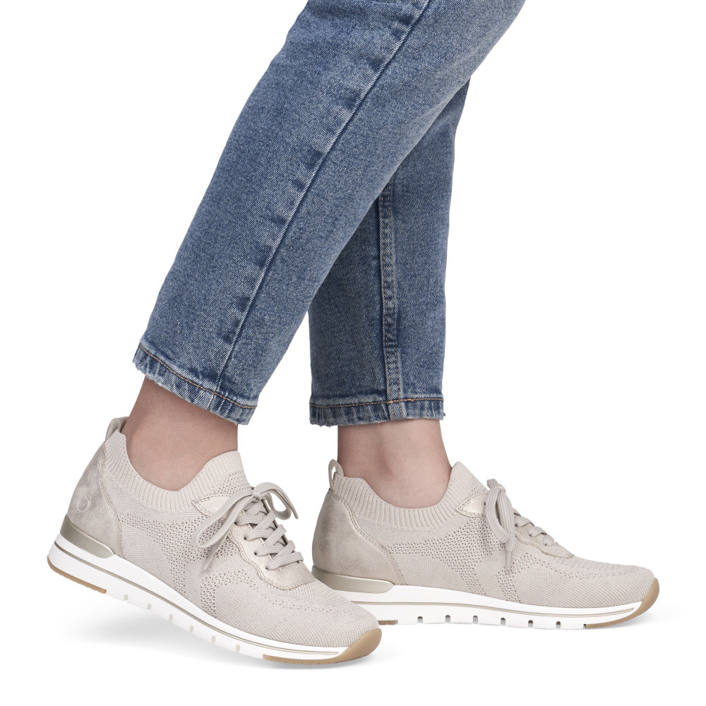 detail Dámské tenisky REMONTE R6712-60 béžová S5