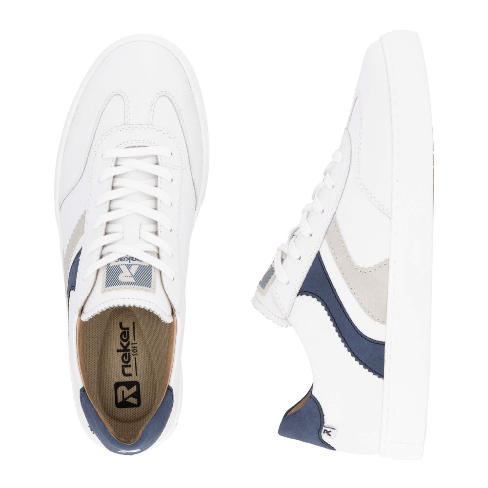 detail Pánské tenisky RIEKER U0708-80 bílá S5