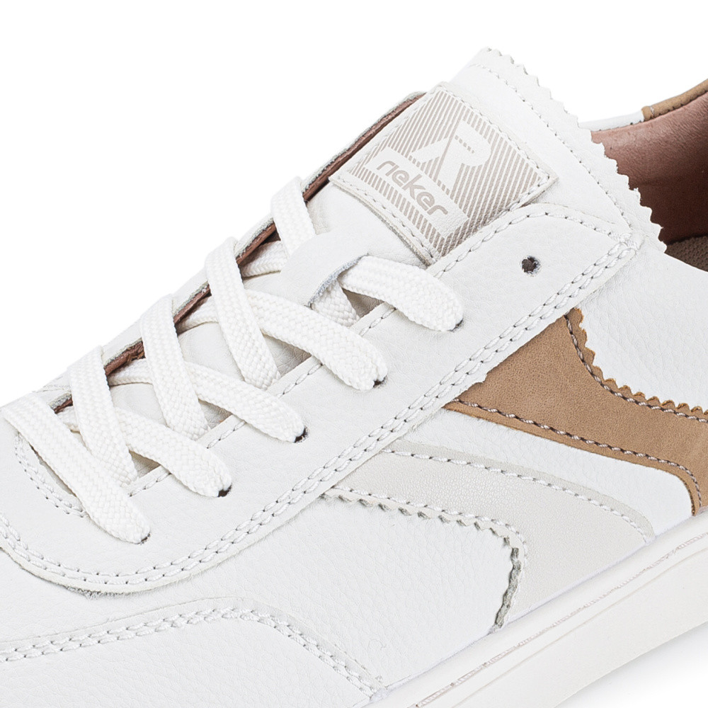 detail Pánské tenisky RIEKER U0708-81 bílá S5