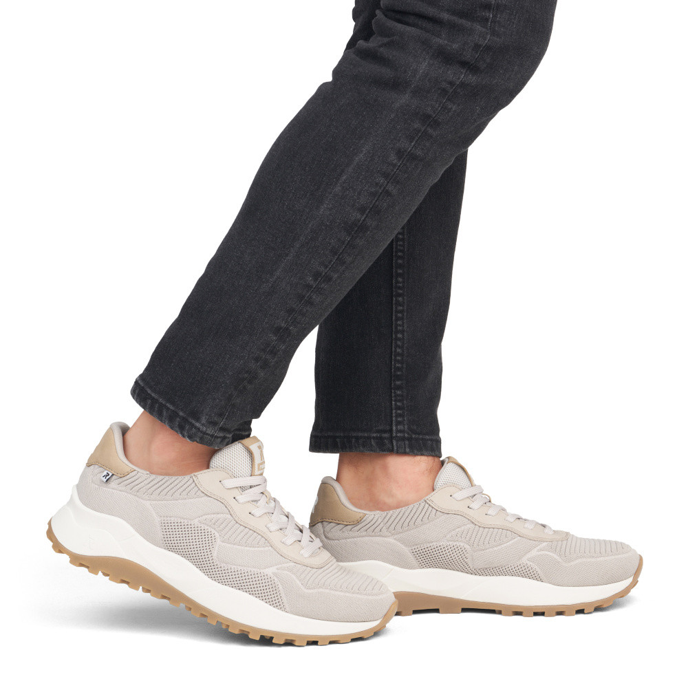 detail Pánské tenisky RIEKER U1302-62 béžová S5