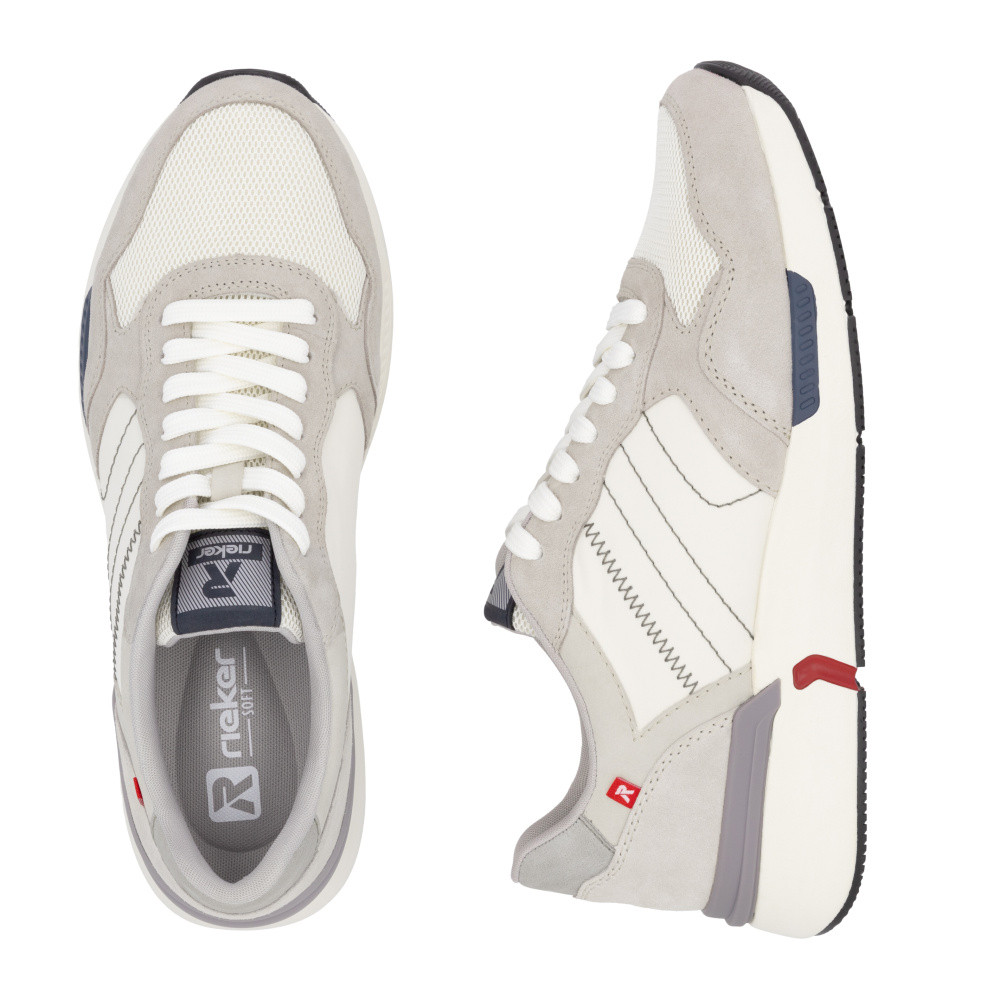detail Pánské tenisky RIEKER U1401-80 bílá S5