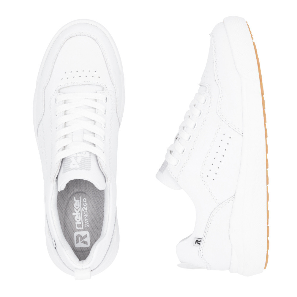 detail Dámske tenisky RIEKER W1101-80 biela S5