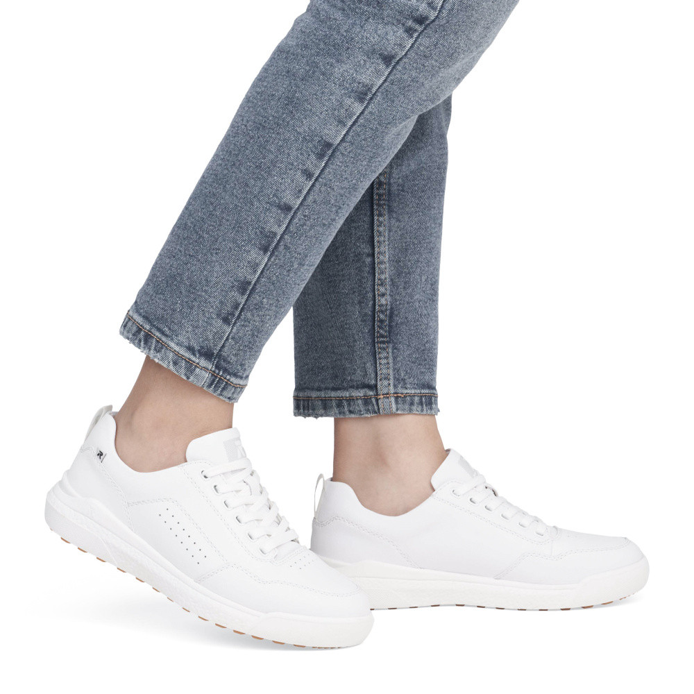 detail Dámske tenisky RIEKER W1101-80 biela S5