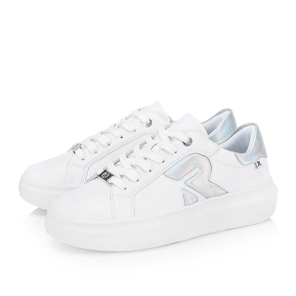 detail Dámske tenisky RIEKER W1204-82 biela S5