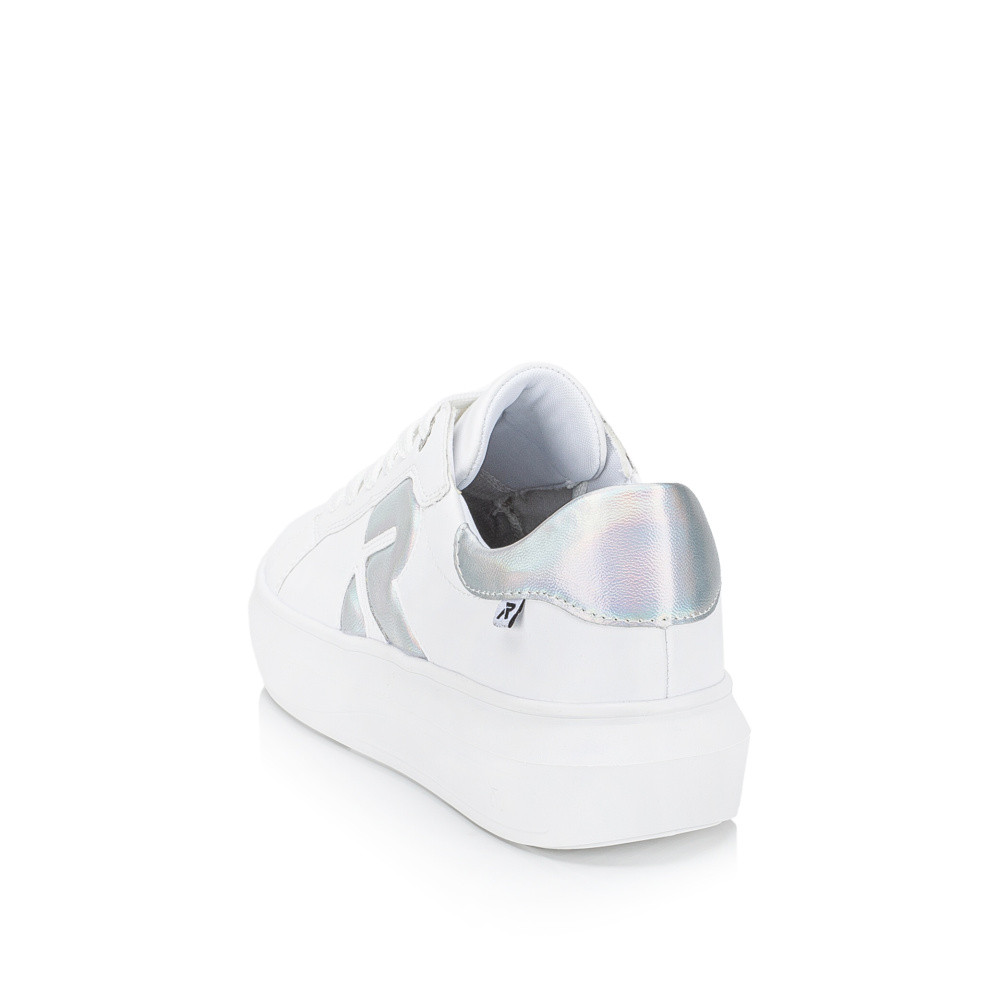 detail Dámske tenisky RIEKER W1204-82 biela S5