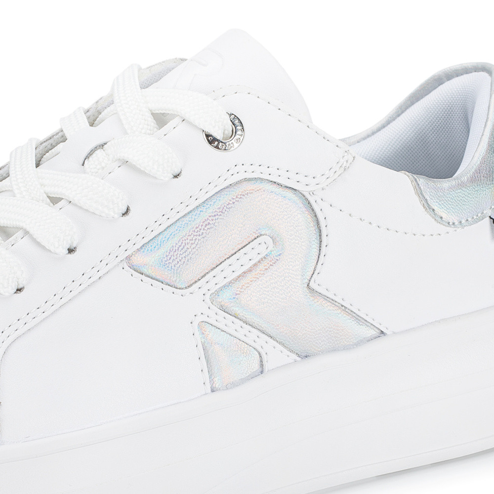 detail Dámske tenisky RIEKER W1204-82 biela S5