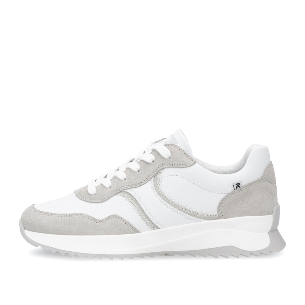 detail Dámské tenisky RIEKER W1302-83 bílá S5