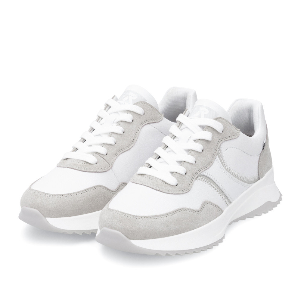 detail Dámské tenisky RIEKER W1302-83 bílá S5