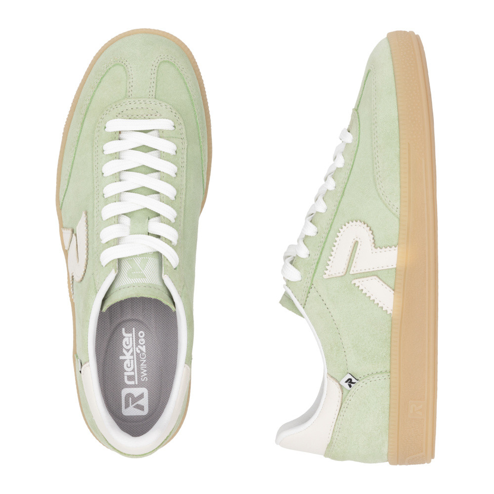 detail Dámské tenisky RIEKER W2200-52 zelená S5