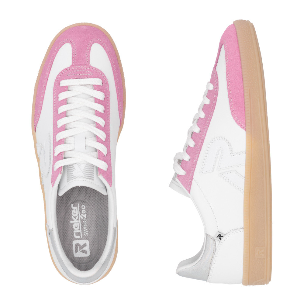 detail Dámské tenisky RIEKER W2200-86 bílá S5