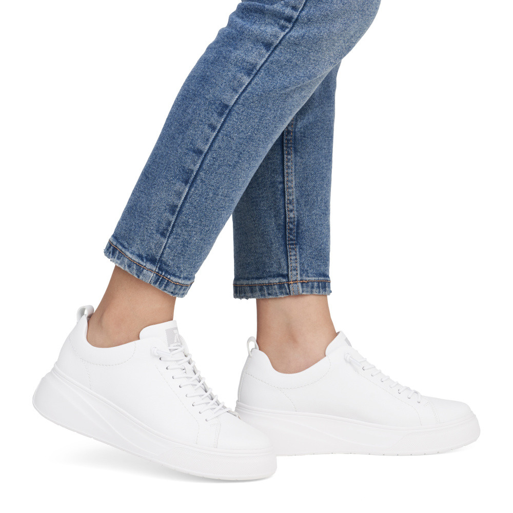 detail Dámske tenisky RIEKER W2301-80 biela S5