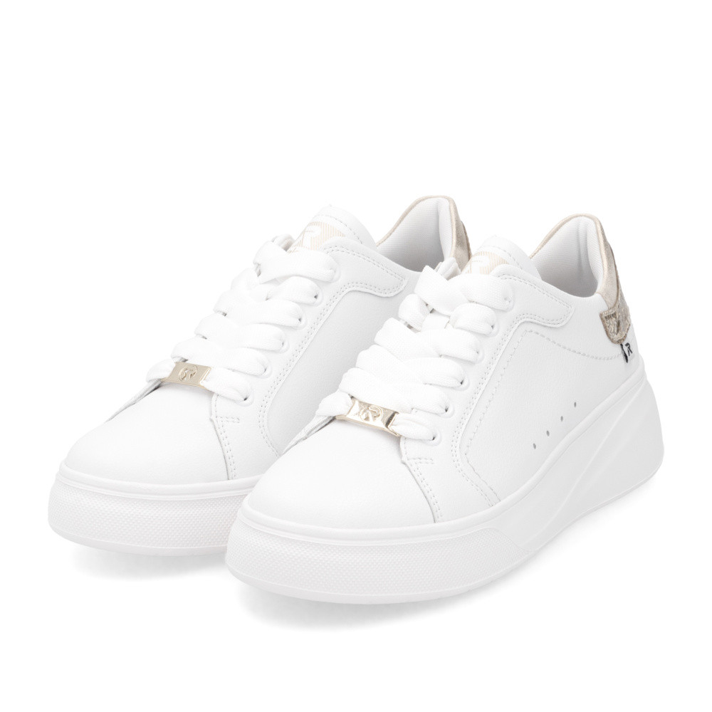 detail Dámske tenisky RIEKER W2303-80 biela S5