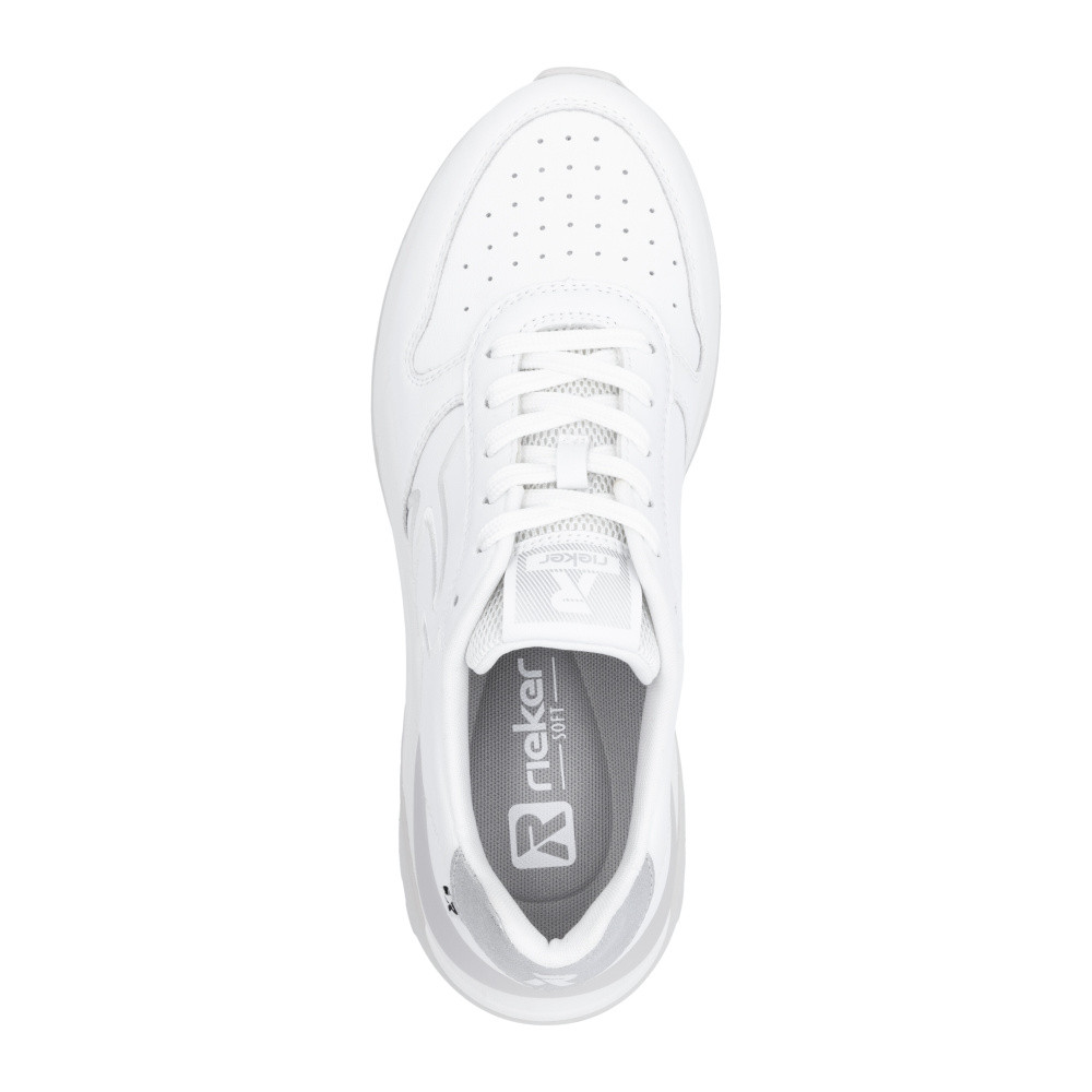 detail Dámske tenisky RIEKER W2502-80 biela S5