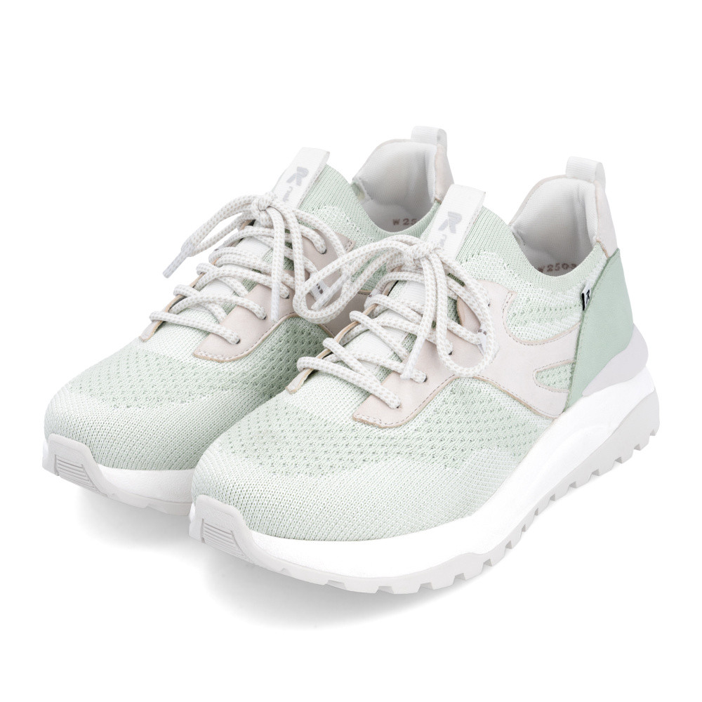 detail Dámske tenisky RIEKER W2503-52 zelená S5