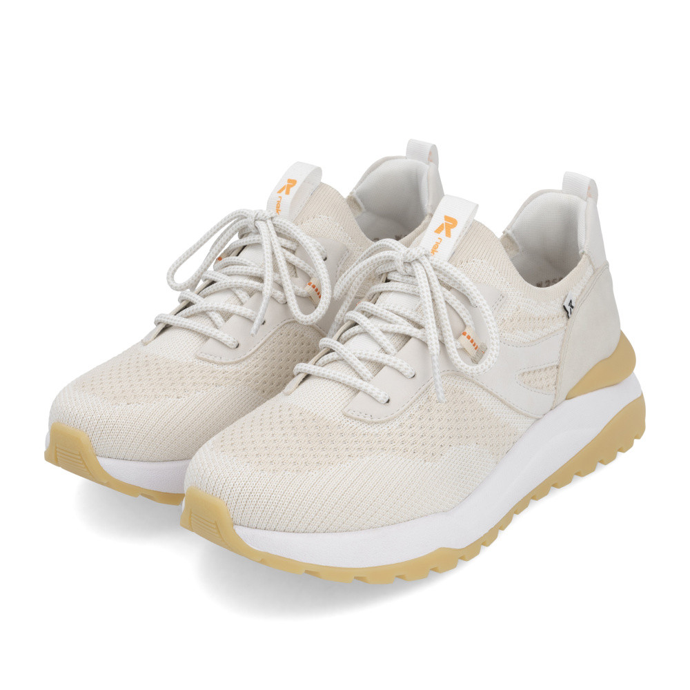 detail Dámské tenisky RIEKER W2503-60 béžová S5