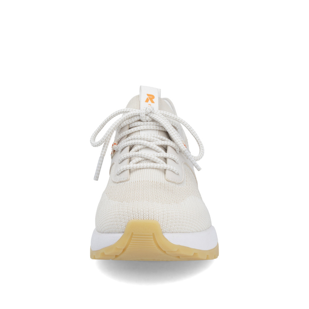 detail Dámské tenisky RIEKER W2503-60 béžová S5