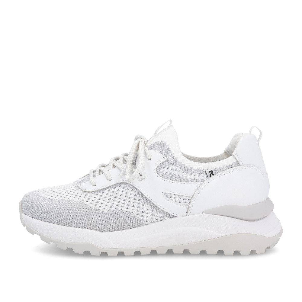 detail Dámské tenisky RIEKER W2503-80 bílá S5