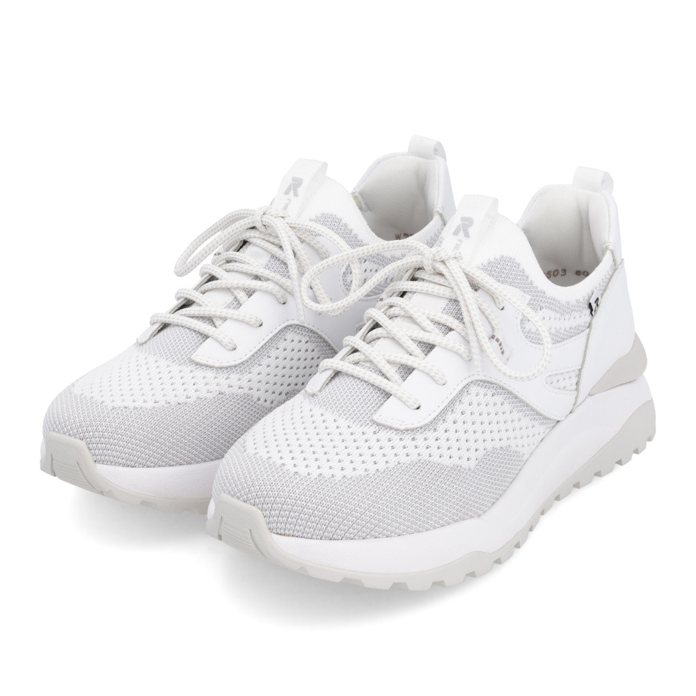 detail Dámské tenisky RIEKER W2503-80 bílá S5