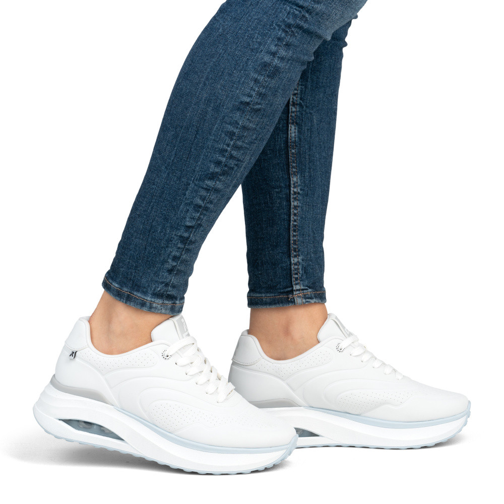 detail Dámské tenisky RIEKER W2700-80 bílá S5