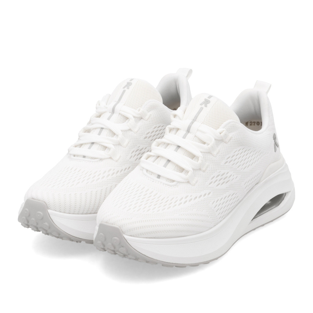 detail Dámske tenisky RIEKER W2701-80 biela S5