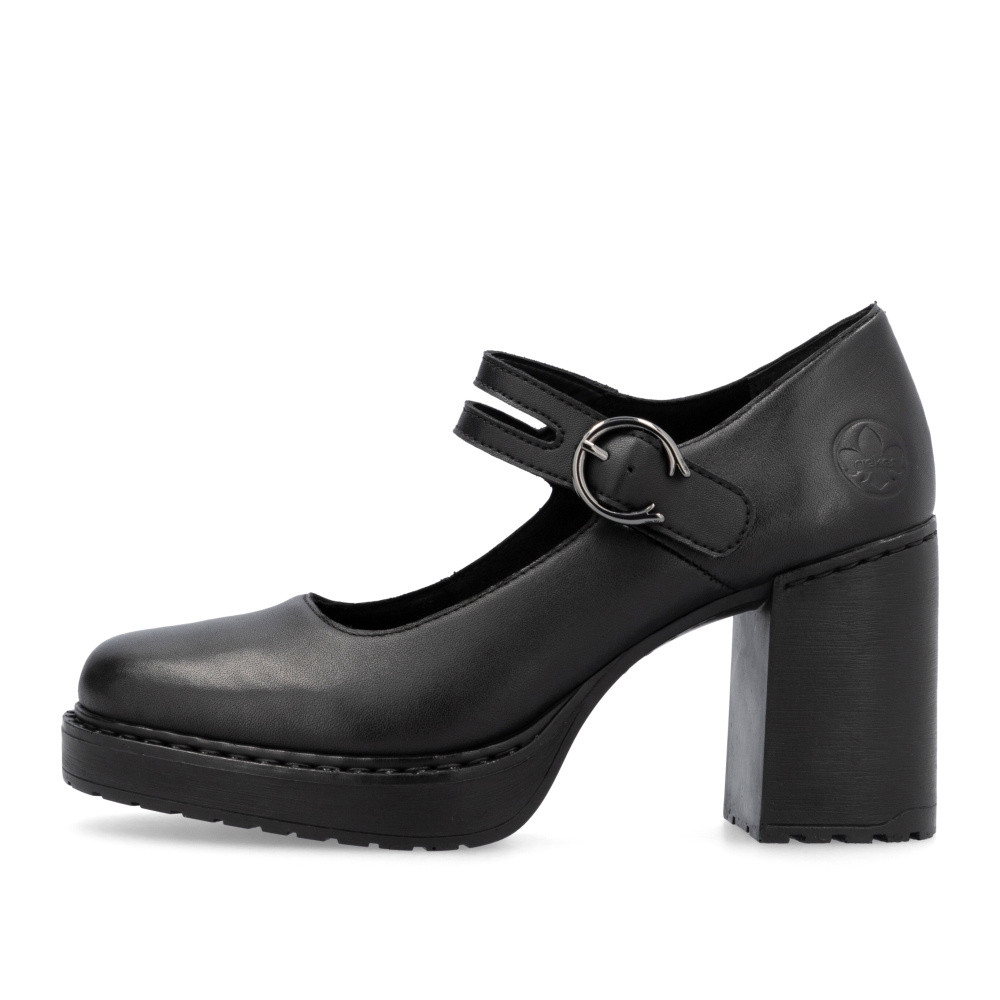 detail Dámské polobotky RIEKER Y4164-00 černá S5