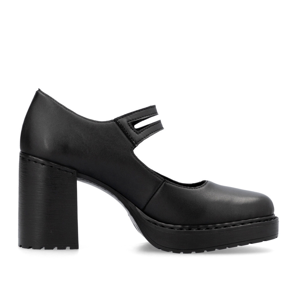 detail Dámské polobotky RIEKER Y4164-00 černá S5