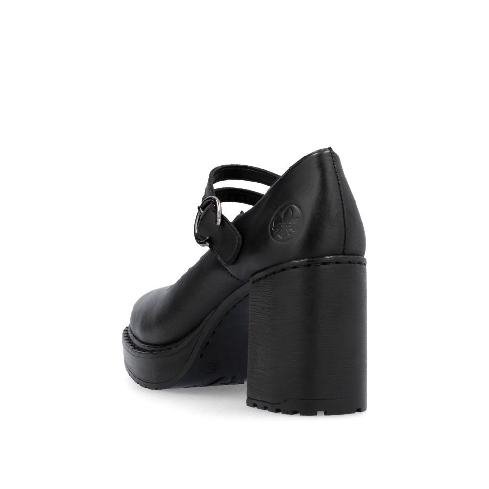 detail Dámské polobotky RIEKER Y4164-00 černá S5