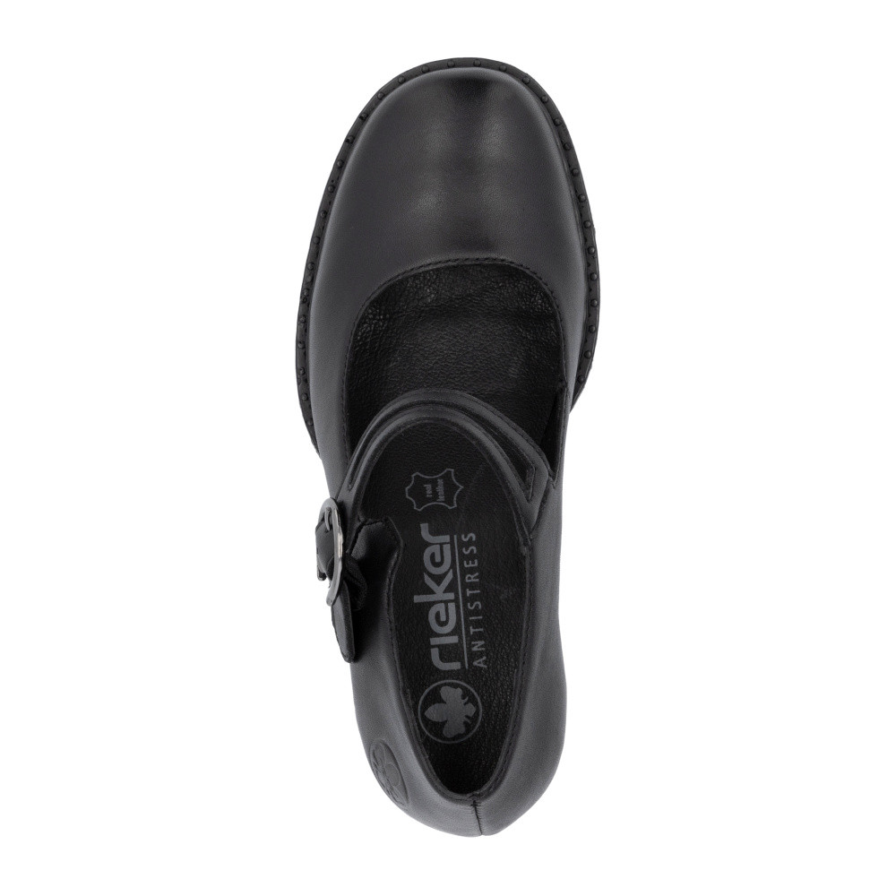 detail Dámské polobotky RIEKER Y4164-00 černá S5