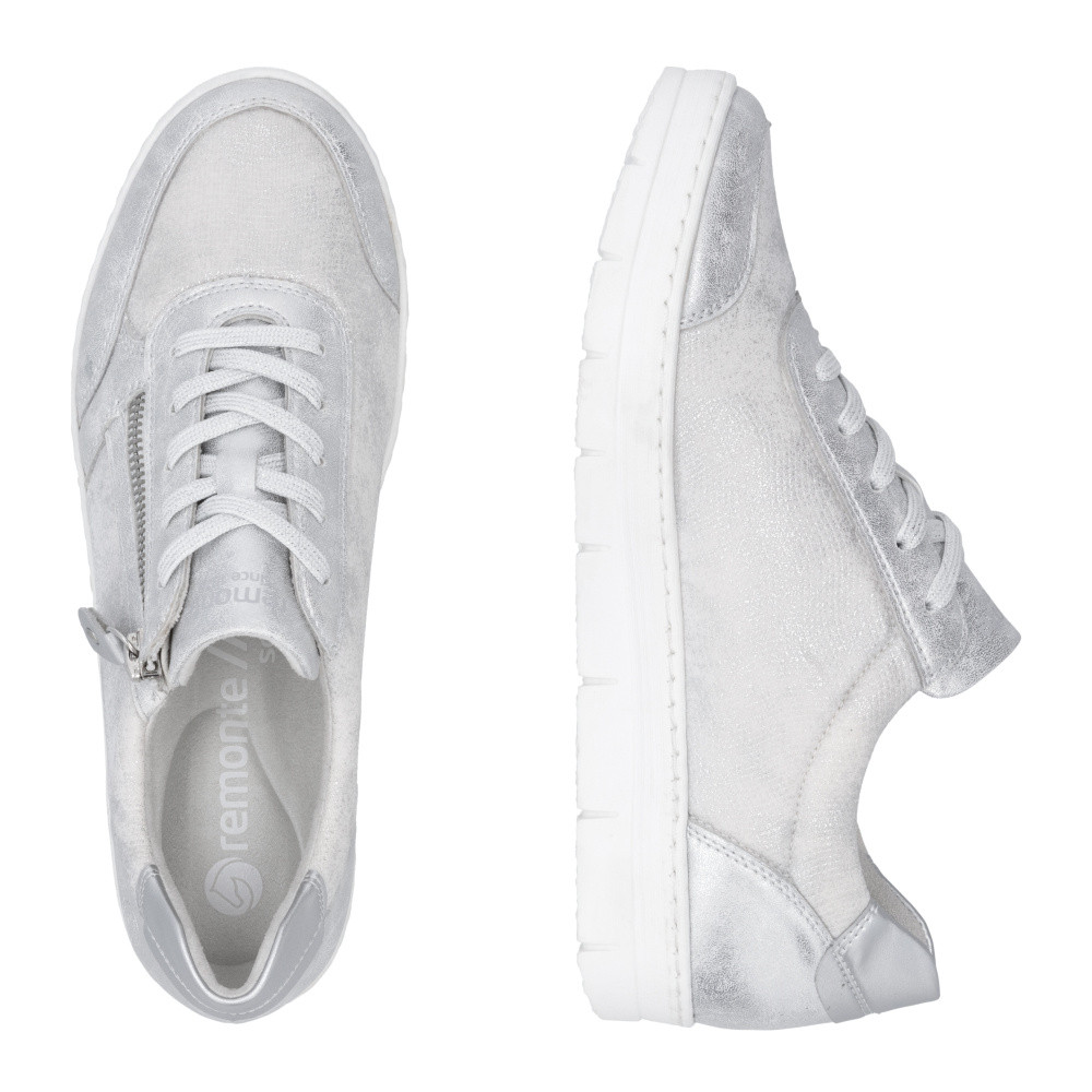 detail Dámské tenisky REMONTE D5831-90 stříbrná S5